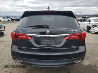 2015 Acura MDX with VIN 5FRYD4H28FB017710, listed as a Copart auction lot 48606695 with 97,143 mi miles and Salvage title. Bid and sale history available at DreamBid. Image 6.