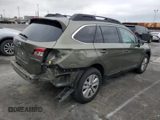 2019 Subaru Outback Premium with VIN 4S4BSAFC9K3355384, listed as a Copart auction lot 59056395 with 42,449 mi miles and Salvage title. Bid and sale history available at DreamBid. Image 3.