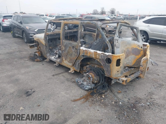 2008 Jeep Wrangler Unlimited Sahara with VIN 1J4GA59158L525516, listed as a IAAI auction lot 41611079 with Not Provided miles and . Bid and sale history available at DreamBid. Image 3.