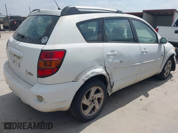2007 Pontiac Vibe with VIN 5Y2SL65867Z405027, listed as a IAAI auction lot 42076178 with 191,760 mi miles. Bid and sale history available at carsss.com. Image 4.