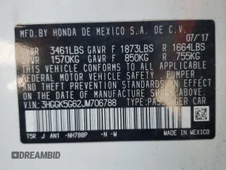 2018 Honda Fit Sport with VIN 3HGGK5G62JM706788, listed as a Copart auction lot 82872004 with 137,288 mi miles and Salvage Title. Bid and sale history available at DreamBid. Image 13.