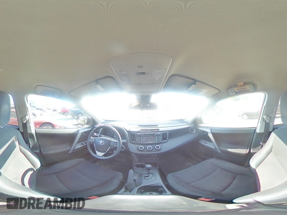 2017 Toyota RAV4 LE with VIN 2T3BFREV9HW543578, listed as a Copart auction lot 57887255 with 97,688 mi miles and Salvage title. Bid and sale history available at DreamBid. Image 15.