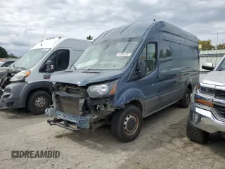 2020 Ford Transit Cargo with VIN 1FTBR3X83LKA55837, listed as a Copart auction lot 68329824 with Not Provided miles and Salvage Title. Bid and sale history available at DreamBid. Image 1.