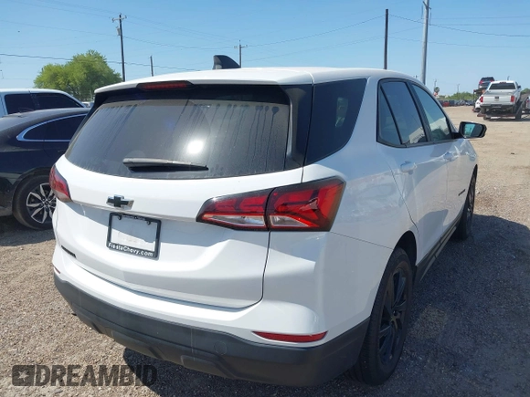 2024 Chevrolet Equinox LS z VIN 3GNAXHEG4RL267251, wystawiony jako IAAI lot #42025074 z przebiegiem Nie podano mil oraz . Historia ofert i sprzedaży dostępna na DreamBid. Obrazek 4.
