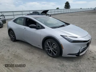 2024 Toyota Prius LE with VIN JTDADABU4R3011917, listed as a Copart auction lot 61184665 with 6,612 mi miles and Salvage title. Bid and sale history available at DreamBid. Image 4.