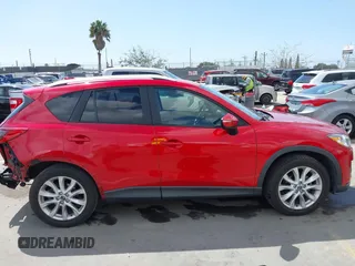 2015 Mazda CX-5 Grand Touring with VIN JM3KE2DY7F0537017, listed as a IAAI auction lot 41953011 with 78,098 mi miles. Bid and sale history available at carsss.com. Image 13.