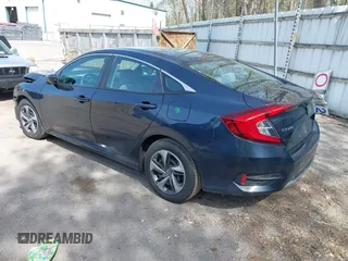 2021 Honda Civic LX z VIN 19XFC2F65ME000324, wystawiony jako IAAI lot #42137375 z przebiegiem 78 473 mil mil oraz . Historia ofert i sprzedaży dostępna na DreamBid. Obrazek 3.