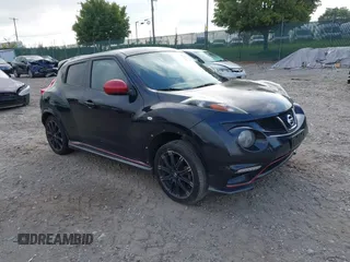 2014 Nissan Juke S with VIN JN8AF5MV3ET363957, listed as a IAAI auction lot 40133471 with 110,565 mi miles. Bid and sale history available at carsss.com. Image 1.