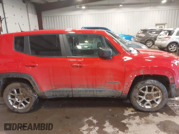2023 Jeep Renegade Upland with VIN ZACNJDB11PPP16097, listed as a IAAI auction lot 41618191 with 47,939 mi miles and . Bid and sale history available at DreamBid. Image 13.