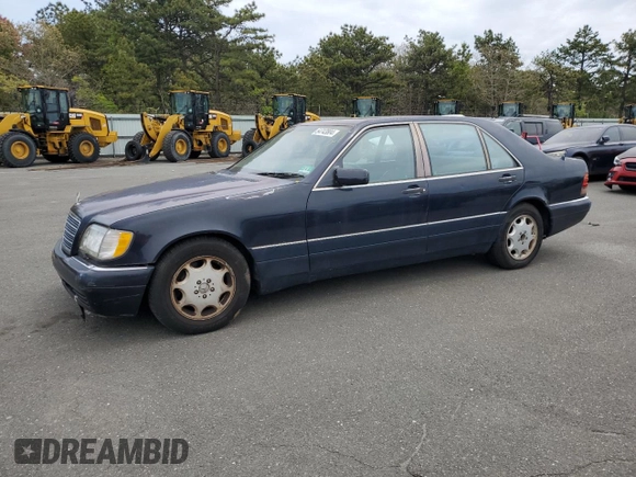 1996 Mercedes-Benz S with VIN WDBGA51E1TA295366, listed as a Copart auction lot 54743804 with 113,054 mi miles and Non Repairable. Bid and sale history available at DreamBid. Image 1.