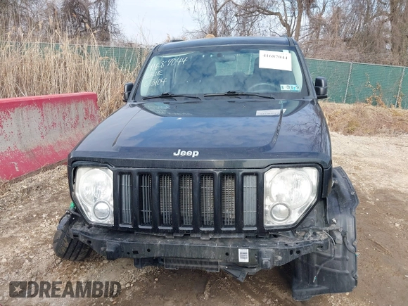 2012 Jeep Liberty Sport with VIN 1C4PJMAK8CW195897, listed as a IAAI auction lot 41687044 with 176,198 mi miles. Bid and sale history available at carsss.com. Image 6.