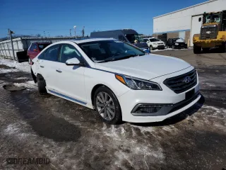 2016 Hyundai Sonata 2.4L Sport with VIN 5NPE34AF5GH380408, listed as a Copart auction lot 45174545 with 76,732 mi miles and Salvage Title. Bid and sale history available at carsss.com. Image 4.