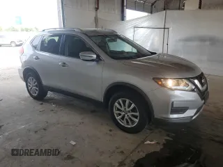2017 Nissan Rogue S with VIN KNMAT2MV3HP531788, listed as a Copart auction lot 58473905 with 95,700 mi miles and Salvage title. Bid and sale history available at DreamBid. Image 4.