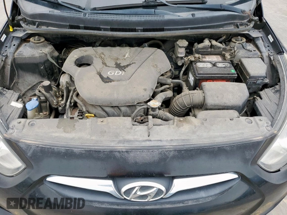 2012 Hyundai Accent GLS with VIN KMHCT4AE0CU054171, listed as a Copart auction lot 55357675 with 168,996 mi miles and Clean Title. Bid and sale history available at carsss.com. Image 11.