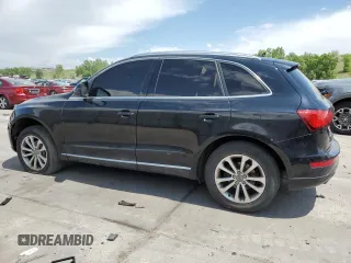 2013 Audi Q5 Premium Plus with VIN WA1LFAFP7DA091851, listed as a Copart auction lot 59974945 with 127,335 mi miles and Salvage title. Bid and sale history available at DreamBid. Image 2.
