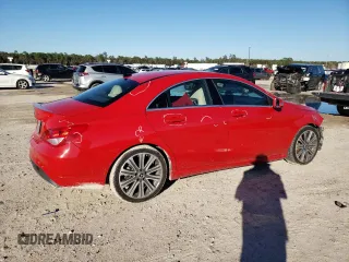 2018 Mercedes-Benz CLA 250 with VIN WDDSJ4EB6JN652106, listed as a Copart auction lot 79602253 with 43,998 mi miles and . Bid and sale history available at DreamBid. Image 3.