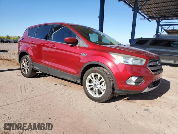 2017 Ford Escape SE with VIN 1FMCU0G9XHUE97127, listed as a Copart auction lot 54074755 with 129,205 mi miles and Clean Title. Bid and sale history available at carsss.com. Image 4.