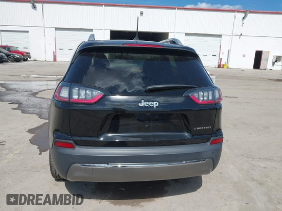 2019 Jeep Cherokee Limited with VIN 1C4PJLDB2KD387798, listed as a IAAI auction lot 39462992 with 20,173 mi miles and . Bid and sale history available at DreamBid. Image 16.
