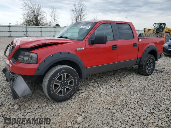 2007 Ford F-150 XLT with VIN 1FTPW14V17KD00444, listed as a Copart auction lot 55849535 with 208,900 mi miles and Non repairable. Bid and sale history available at DreamBid. Image 1.