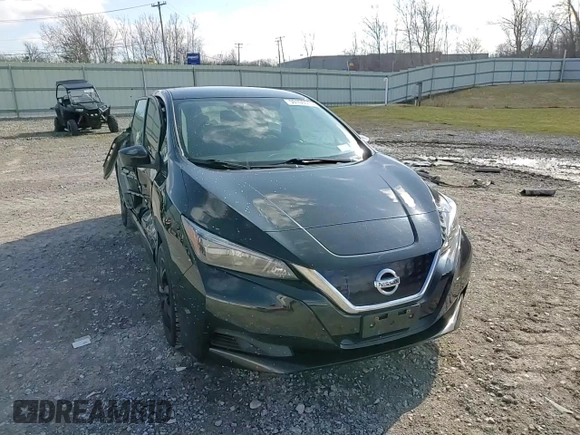 2022 Nissan LEAF S with VIN 1N4AZ1BVXNC563237, listed as a Copart auction lot 50106515 with 44,295 mi miles and Salvage Title. Bid and sale history available at DreamBid. Image 11.