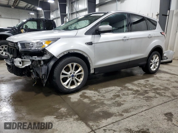 2017 Ford Escape SE with VIN 1FMCU0GD6HUE08710, listed as a Copart auction lot 51334655 with 151,800 mi miles and Salvage Title. Bid and sale history available at carsss.com. Image 1.