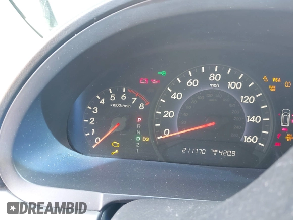 2007 Honda Odyssey EX-L with VIN 5FNRL38727B092077, listed as a IAAI auction lot 41972810 with 211,770 mi miles and . Bid and sale history available at DreamBid. Image 7.