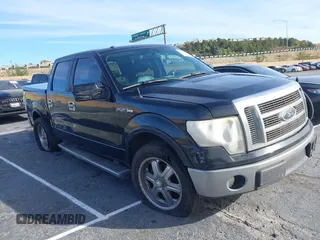 2009 Ford F-150 XL with VIN 1FTPW12V39FA57296, listed as a IAAI auction lot 41367291 with 1 mi miles. Bid and sale history available at carsss.com. Image 1.