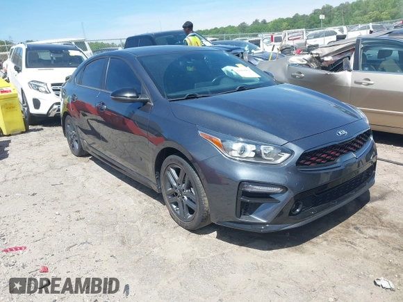 2021 Kia Forte GT-Line z VIN 3KPF34AD2ME341973, wystawiony jako IAAI lot #42084462 z przebiegiem 61 542 mil mil oraz . Historia ofert i sprzedaży dostępna na DreamBid. Obrazek 1.