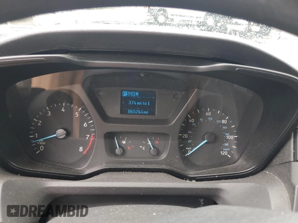 2017 Ford Transit XL with VIN 1FBZX2ZM7HKA66313, listed as a Copart auction lot 60648435 with 65,264 mi miles and Clean title. Bid and sale history available at DreamBid. Image 9.