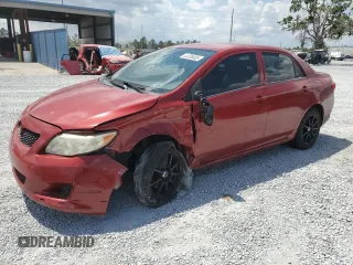 2009 Toyota Corolla with VIN JTDBL40E79J035516, listed as a Copart auction lot 55208005 with 192,271 mi miles and Salvage Title. Bid and sale history available at carsss.com. Image 1.