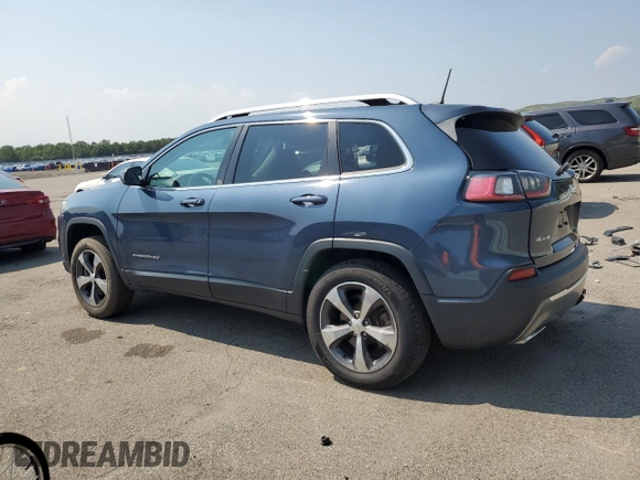 2019 Jeep Cherokee Limited with VIN 1C4PJMDX6KD413093, listed as a Copart auction lot 62655025 with 50,883 mi miles and Salvage title. Bid and sale history available at DreamBid. Image 2.