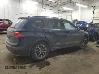 2021 Volkswagen Tiguan S with VIN 3VV0B7AX3MM142099, listed as a Copart auction lot 46419605 with 36,386 mi miles and Salvage Title. Bid and sale history available at DreamBid. Image 3.