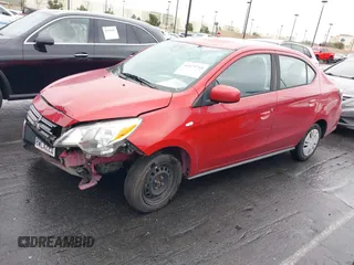 2021 Mitsubishi Mirage G4 ES with VIN ML32FUFJ9MHF01240, listed as a IAAI auction lot 41579718 with 86,616 mi miles. Bid and sale history available at carsss.com. Image 18.