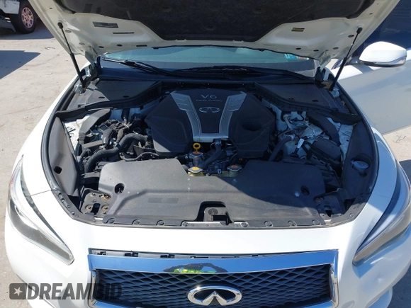 2017 Infiniti Q50 3.0t Premium with VIN JN1EV7AR5HM837945, listed as a IAAI auction lot 42001047 with 108,075 mi miles. Bid and sale history available at carsss.com. Image 10.