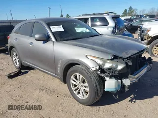 2011 Infiniti FX with VIN JN8AS1MU4BM712013, listed as a IAAI auction lot 41831161 with 180,615 mi miles and . Bid and sale history available at DreamBid. Image 1.