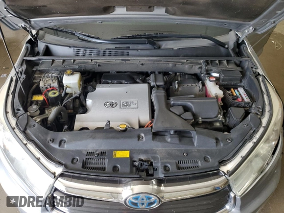 2015 Toyota Highlander Limited with VIN 5TDDCRFH1FS011914, listed as a Copart auction lot 54375325 with 164,661 mi miles and Salvage title. Bid and sale history available at DreamBid. Image 12.