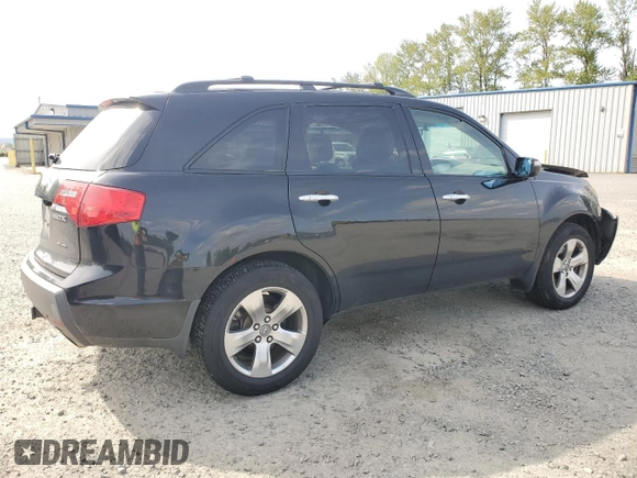 2007 Acura MDX Sport with VIN 2HNYD28867H503559, listed as a Copart auction lot 55153715 with 182,947 mi miles and Salvage Title. Bid and sale history available at DreamBid. Image 3.