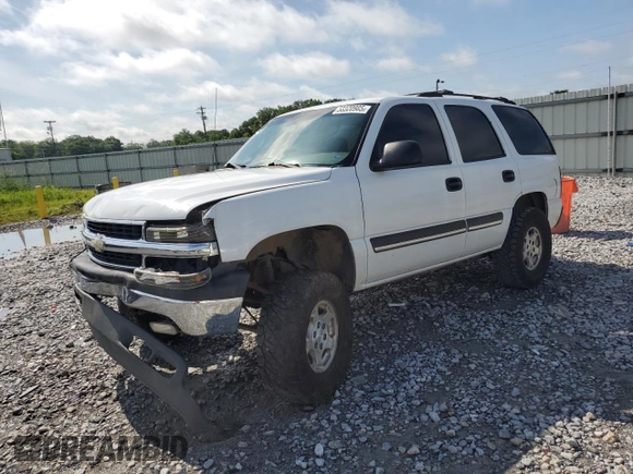 2004 Chevrolet Tahoe LS z VIN 1GNEC13V84R288076, wystawiony jako Copart lot #58320985 z przebiegiem 263 726 mil mil oraz Szkoda całkowita • Salvage title. Historia ofert i sprzedaży dostępna na DreamBid. Obrazek 1.