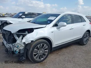 2017 Cadillac XT5 Premium Luxury AWD with VIN 1GYKNERS6HZ105266, listed as a IAAI auction lot 41860785 with 79,593 mi miles. Bid and sale history available at carsss.com. Image 2.