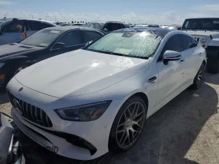 2020 Mercedes-Benz AMG GT 53 z VIN W1K7X6BB4LA033437, wystawiony jako Copart lot #74887734 z przebiegiem Nie podano mil oraz Szkoda całkowita • Salvage title. Historia ofert i sprzedaży dostępna na DreamBid. Obrazek 1.