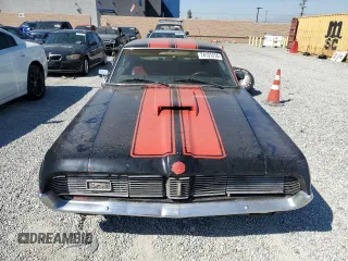1969 Mercury Cougar z VIN 9F91H535869, wystawiony jako Copart lot #74131214 z przebiegiem 52 039 mil mil oraz Szkoda całkowita • Salvage title. Historia ofert i sprzedaży dostępna na DreamBid. Obrazek 5.