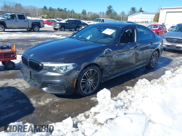 2019 BMW 5 Series 530i xDrive with VIN WBAJA7C50KWW05263, listed as a IAAI auction lot 41571583 with 71,185 mi miles and . Bid and sale history available at DreamBid. Image 17.