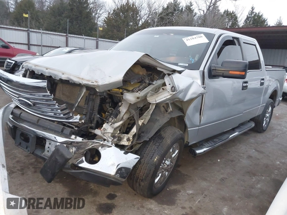 2012 Ford F-150 XL with VIN 1FTFW1CF7CKD78338, listed as a IAAI auction lot 41184780 with 1 mi miles. Bid and sale history available at carsss.com. Image 2.