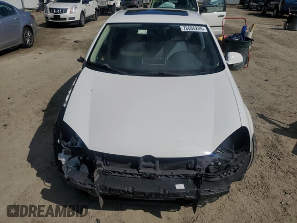 2010 Volkswagen Jetta Wolfsburg Edition with VIN 3VWRJ7AJ2AM060622, listed as a Copart auction lot 72686204 with 146,998 mi miles and Salvage title. Bid and sale history available at DreamBid. Image 5.
