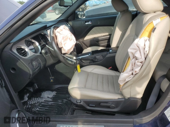 2012 Ford Mustang V6 с VIN 1ZVBP8EM4C5220891, выставлен на аукционе Copart как лот 54748715 с пробегом 113 360 миль миль и Списание • Salvage title. История ставок и продаж доступна на DreamBid. Изображение 7.
