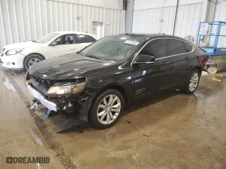 2017 Chevrolet Impala LT with VIN 2G1105S33H9178598, listed as a Copart auction lot 87273984 with 108,035 mi miles and Non Repairable. Bid and sale history available at carsss.com. Image 1.