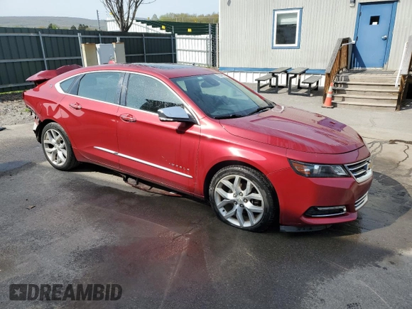 2014 Chevrolet Impala LTZ with VIN 1G1155S31EU153389, listed as a Copart auction lot 55046915 with 201,094 mi miles and Salvage Title. Bid and sale history available at DreamBid. Image 4.