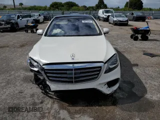 2019 Mercedes-Benz S 560 with VIN WDDUG8GB9KA457525, listed as a Copart auction lot 78275934 with 55,774 mi miles and Salvage Title. Bid and sale history available at DreamBid. Image 5.