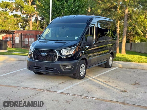 2023 Ford Transit Cargo with VIN 1FTYE1C87PKA24984, listed as a Copart auction lot 65462015 with 36,515 mi miles and Clean title. Bid and sale history available at DreamBid. Image 2.