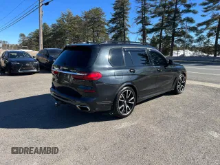 2019 BMW X7 xDrive50i z VIN 5UXCX4C53KLB39548, wystawiony jako Copart lot #47834905 z przebiegiem 159 191 mil mil oraz Czysty tytuł • Clean title. Historia ofert i sprzedaży dostępna na DreamBid. Obrazek 4.